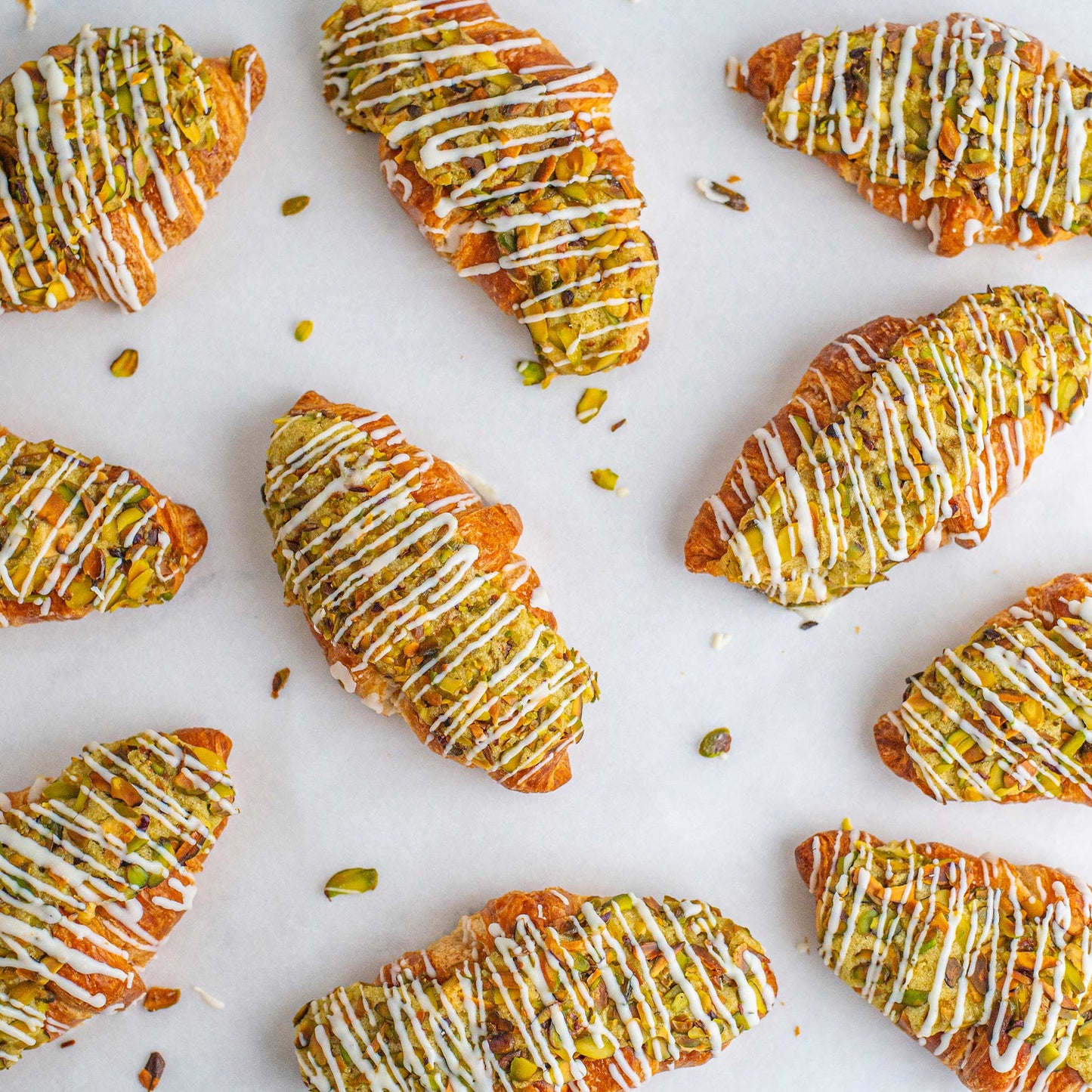 PISTACHIO & WHITE CHOCOLATE CROISSANT