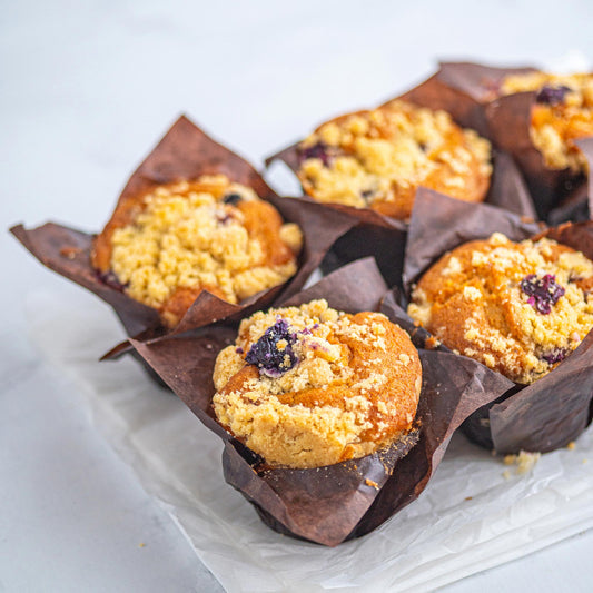 BLUEBERRY CRUMBLE MUFFIN